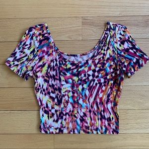 Colorful Crop Top